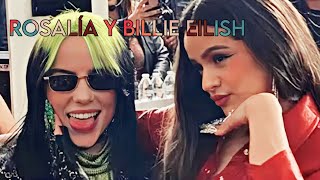 ROSALIA and BILLIE EILISH friendship [upl. by Siulesoj947]