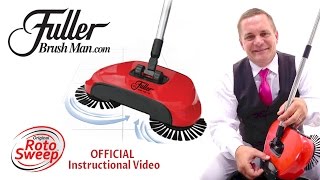 Roto Sweep™ by Fuller Brush Co® Official Instructional Video [upl. by Aivizt333]