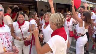 STREET Basque Song Pamplona 2022 [upl. by Royce]