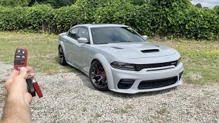 NEW Dodge Charger SRT Hellcat Widebody Start Up Test Drive Walkaround POV and Review [upl. by Otreblaug165]