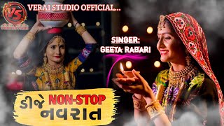 GEETA RABARI  DJ NAVRAT  Navratri 2020 Special  NonStop Garba નવલા નોરતા [upl. by Crelin]