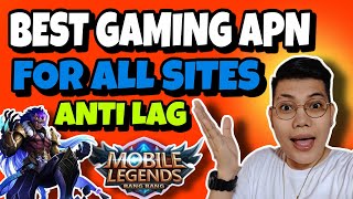 FAST APN For Gaming Smart Sun TNT Globe TM  ANTI LAG APN 2024  Tricks Buddy PH [upl. by Fawnia]