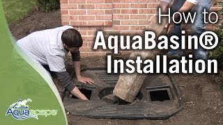 How to Build a Fountain with Aquascapes AquaBasin [upl. by Faria939]