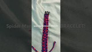 Spider man Paracord bracelet [upl. by Adda]