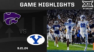 Kansas State vs BYU Highlights  2024 Big 12 Football [upl. by Philipa196]