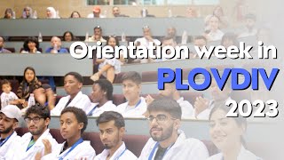 2023 Orientation week at Plovdiv Medical University [upl. by Broida918]