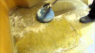 How to Clean Natural Stone Floors  Cleaning Yorkstone Floors [upl. by Mehitable]