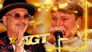 Dreams Come True Young Singer Wins the Golden Buzzer on Americas Got Talent 2024 [upl. by Eloise]