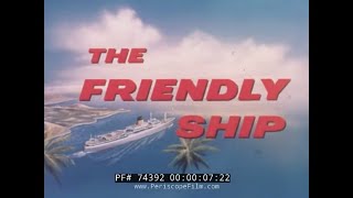 OCEAN LINER RMS TRANSVAAL CASTLE quotTHE FRIENDLY SHIPquot PROMOTIONAL FILM74392 [upl. by Yanal]