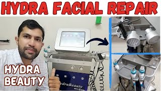 How to repiar Hydra Beauty  Fix suction and spray problem  precautions  Biomed Dude hydrafacial [upl. by Suhcnip229]