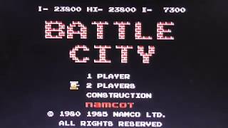 Battle City Namcot 1985  проходим с Юлей [upl. by Annala]