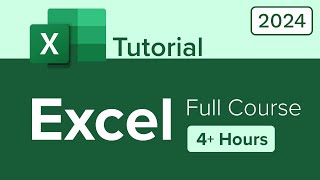 Excel Full Course Tutorial 4 Hours [upl. by Hallimaj]