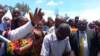 Former Bungoma governor Wycliffe wangamati leading mourners at Joseph kubendes final Sendoff [upl. by Collyer878]