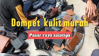 Dompet kulit murahpasar raya salatigaDiroschannel [upl. by Einnod362]