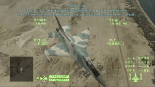 Ace Combat Zero The Belkan War Emulated  M04C Juggernaut  Costner [upl. by Aniehs]