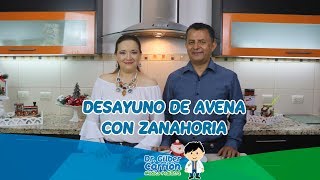 Desayuno de avena con zanahoria  A partir del primer año de edad [upl. by Ahsimal347]