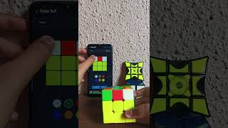 LIKE SHARE SUBSCRIBE❤  cube solver app  cube solve with app  shorts shortsfeed cube [upl. by Notserk]