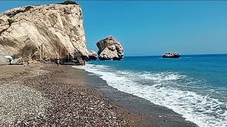 Кипр Камень Афродиты 🌊🏦🌞 Cyprus Rock of Aphrodite [upl. by Einalam]