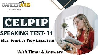 Celpip Speaking Mock Test  11 With Sample Answers  Celpip Speaking Practice Test [upl. by Preiser]