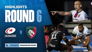 Saracens v Leicester  HIGHLIGHTS  Historic Night In North London  Gallagher Premiership 202425 [upl. by Ezeerb]