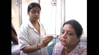 Acupuncture treatment in India [upl. by Ynahteb]