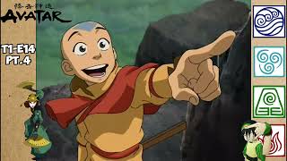 Avatar la leyenda de Aang  T1E14 PARTE 4 [upl. by Wilie]