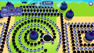 All in Hole Gameplay  Relaxing Hole Puzzle Game [upl. by Snilloc]