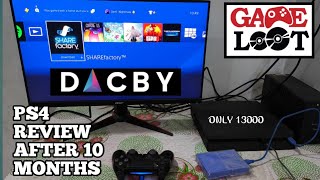 Dacby Ps4 Slim 1 Tb Review After 10 Months Use  Ps4 Slim Only At 12999  Dacby amp Gameloot Review [upl. by Hendrix]