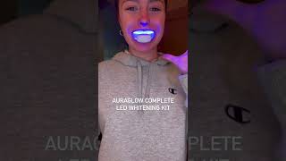 Excited to Try the AuraGlow LED Teeth Whitening Kit [upl. by Annaiel]