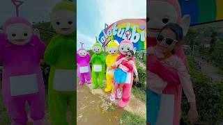 Si bocil minta gendong semua telletubbies bocil gendong teletubbies funny shorts [upl. by Avruch]