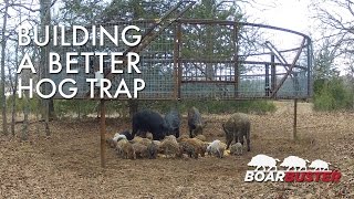 Introducing BoarBuster A Better Hog Trapping System  Feral Hog Trap [upl. by Farand]