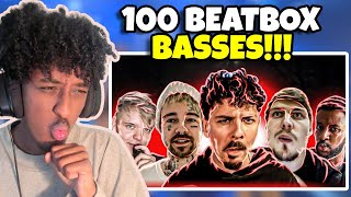 100 Beatboxers SHOW Their BASSIEST BEAT  YOLOW Beatbox Reaction [upl. by Isherwood642]