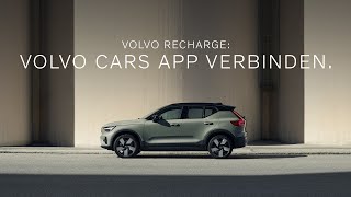 Volvo Infotainment System  Verbindung mit der Volvo Cars App [upl. by Annahsat]