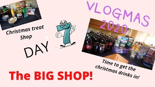 Vlogmas in Ireland  Day 7  The BIG Tesco Christmas Shop [upl. by Eleik]