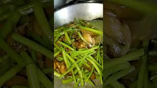 ADOBONG Talong at Kangkong shortvideo [upl. by Yraccaz]