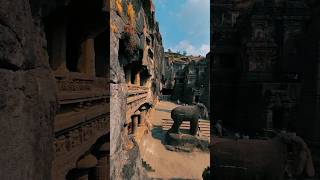 Kailasa Temple Ellora Caves Monolithic Masterpiece  The Kailasa Temple Cave 16 viral shorts [upl. by Kristo]