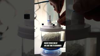 Attaching co2 scrubber to Tunze 9001 skimmer short [upl. by Greenburg]