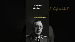 De Gaulle légendaire  les citations inoubliables qui ont changé l’histoire  📜 [upl. by Falda]