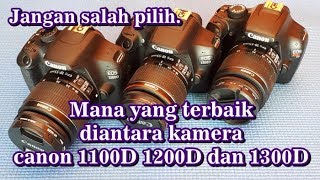 canon 1100d vs canon 1200d vs canon 1300d indonesia [upl. by Ezequiel]