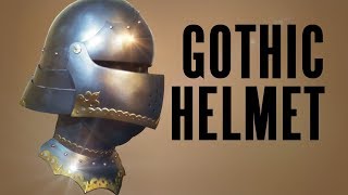 How to Make Armor with Ordinary Tools  Gothic Helmet [upl. by Eiro206]