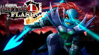 Ssf2 Undying The Undyne Metalový Šutrák over sora mod [upl. by Aihsik]