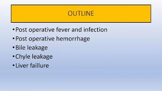 Hepatectomy complication [upl. by Fenella453]