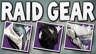 Destiny  ALL KINGS FALL RAID GEAR [upl. by Dickson]