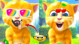 talking ginger funny videos 🍒  talking tom  talking ginger [upl. by Atikim]