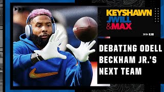 The best landing spot for Odell Beckham Jr Bills Cowboys Packers Giants 🤔  KJM [upl. by Seidler]