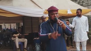 EMEKA MOROCCO JUNIOR LIVE ON STAGE  IJE ENU SIRI IKE [upl. by Etteloiv640]