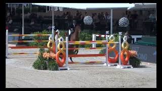 Acajou CASALLCO et Ilan Bluman  7e de lépreuve Coupe des Nations 1m55 CSIO4 Wellington [upl. by Findlay]