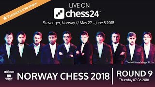 Round 9  2018 Altibox Norway Chess [upl. by Chaney379]