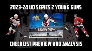 Center Ice Card Cast — Hockey Card Podcast — Ep 89 202324 Upper Deck Series 2 Young Guns Preview [upl. by Waddell]