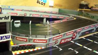 Scalextric Slot car racing Ford Transit [upl. by Sonni920]